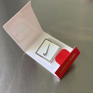 Nike’s athletic club lapel pin Beaverton , Oregon